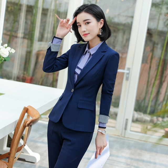 Gili Women Business Suits with pants