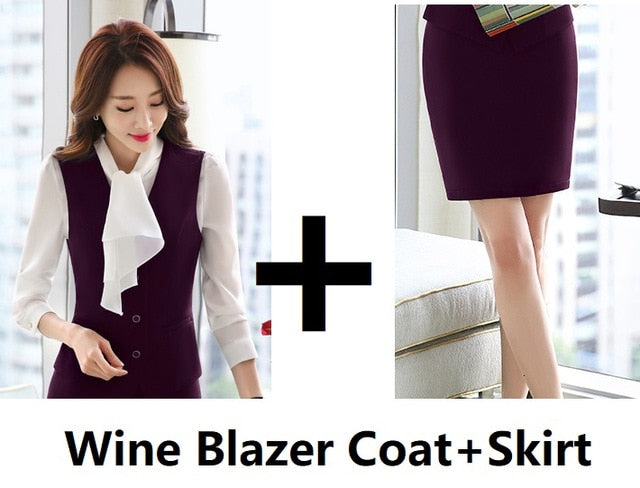 Long Windbreaker Blazer Business Suit