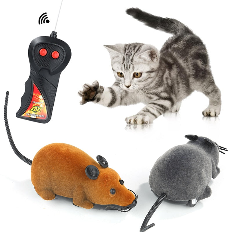 Wireless Remote-Controlled Toy Mouse™