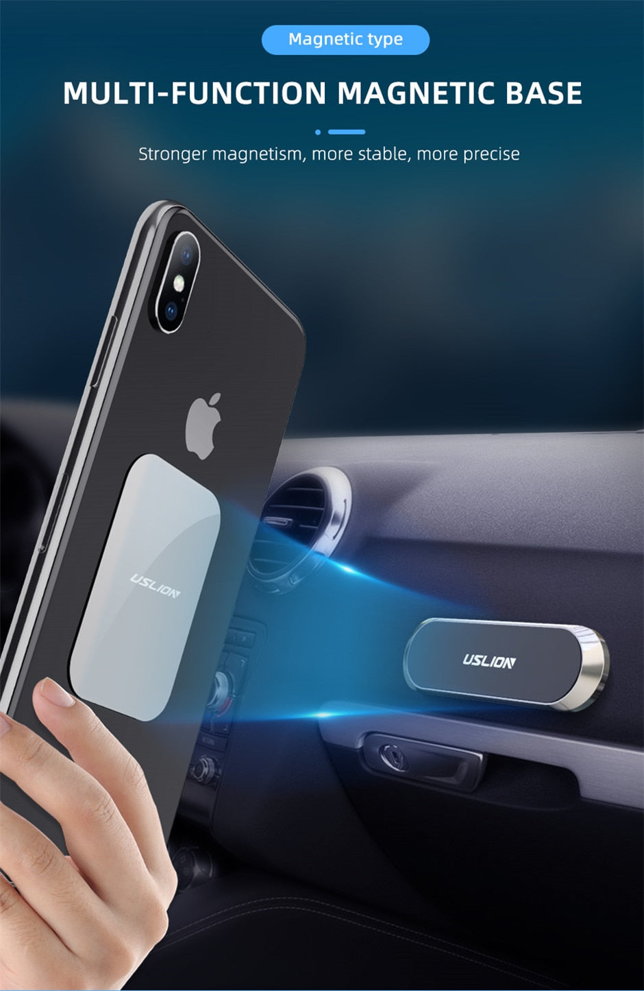 Mini Magnetic Car Mount Phone Holder™