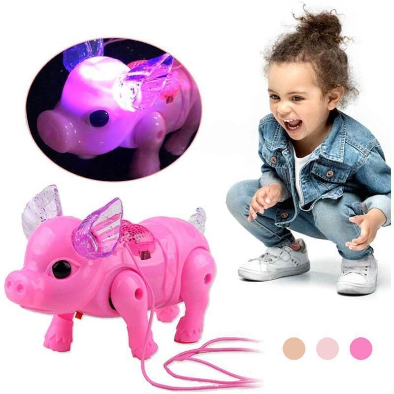 Electric Walking & Singing Musical Piggy Toy